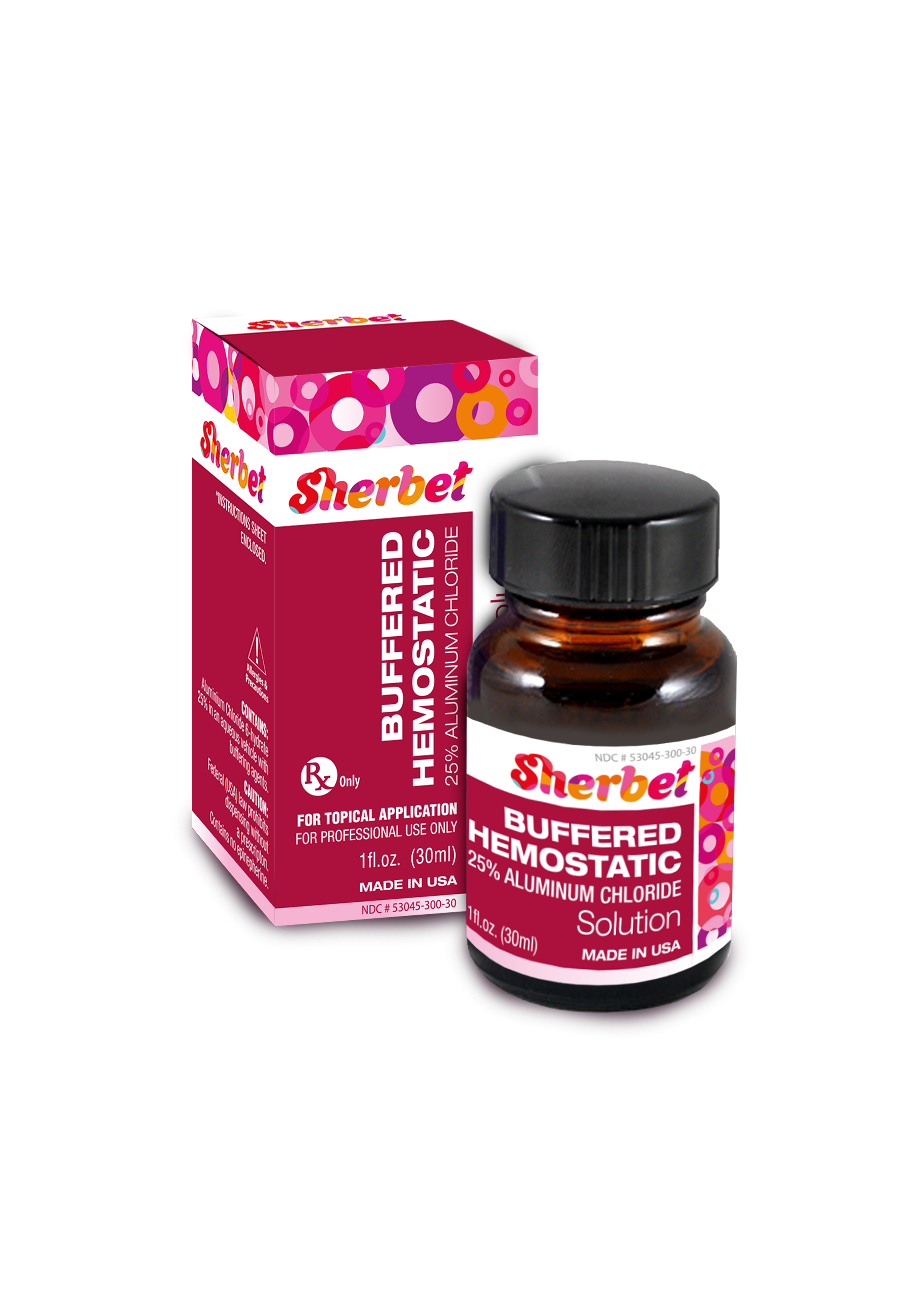 картинка Sherbet 25% Aluminum Chloride Hemostatic Solution