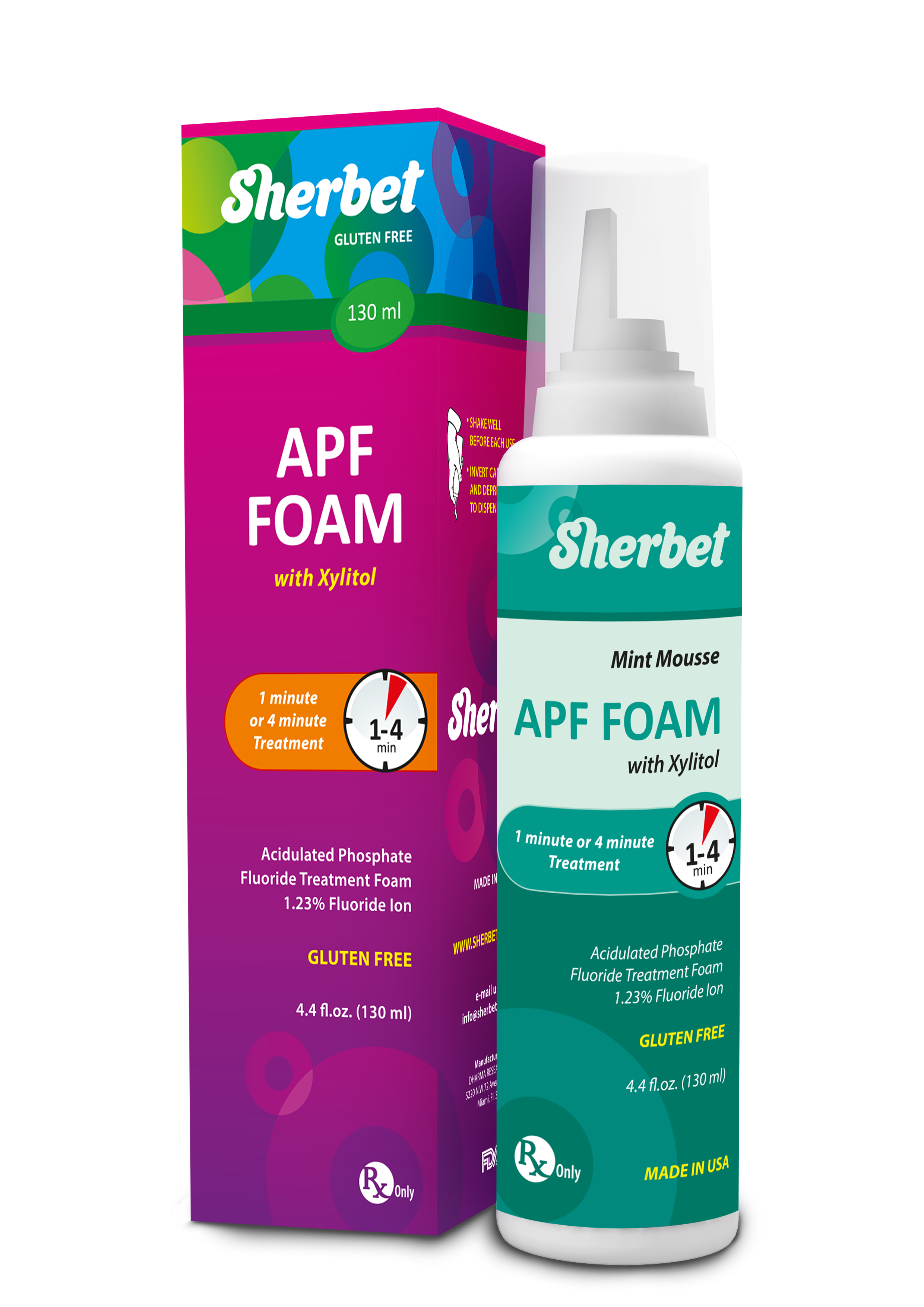 картинка Sherbet APF Foam 1,23% Mint Mousse