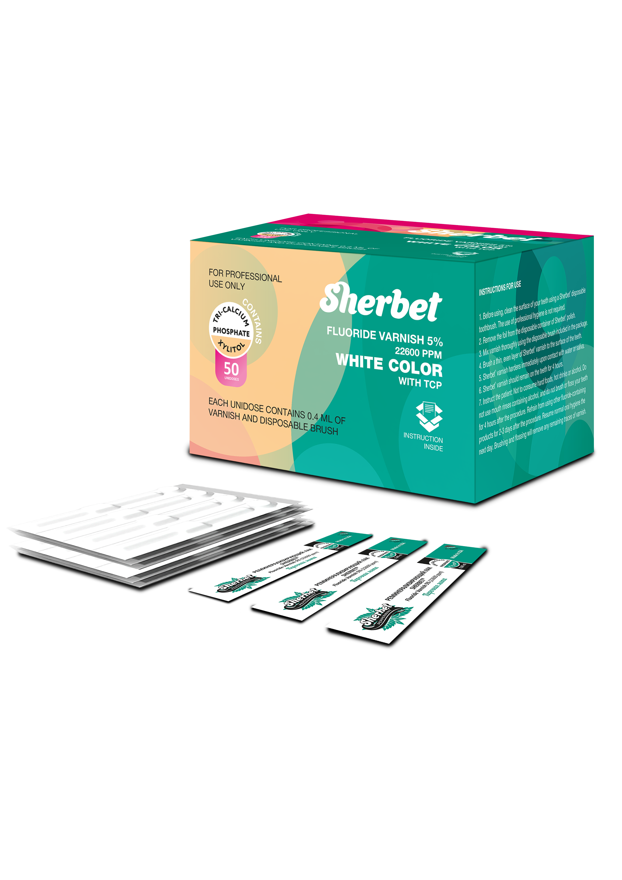 картинка Sherbet Varnish 5% Peppermint