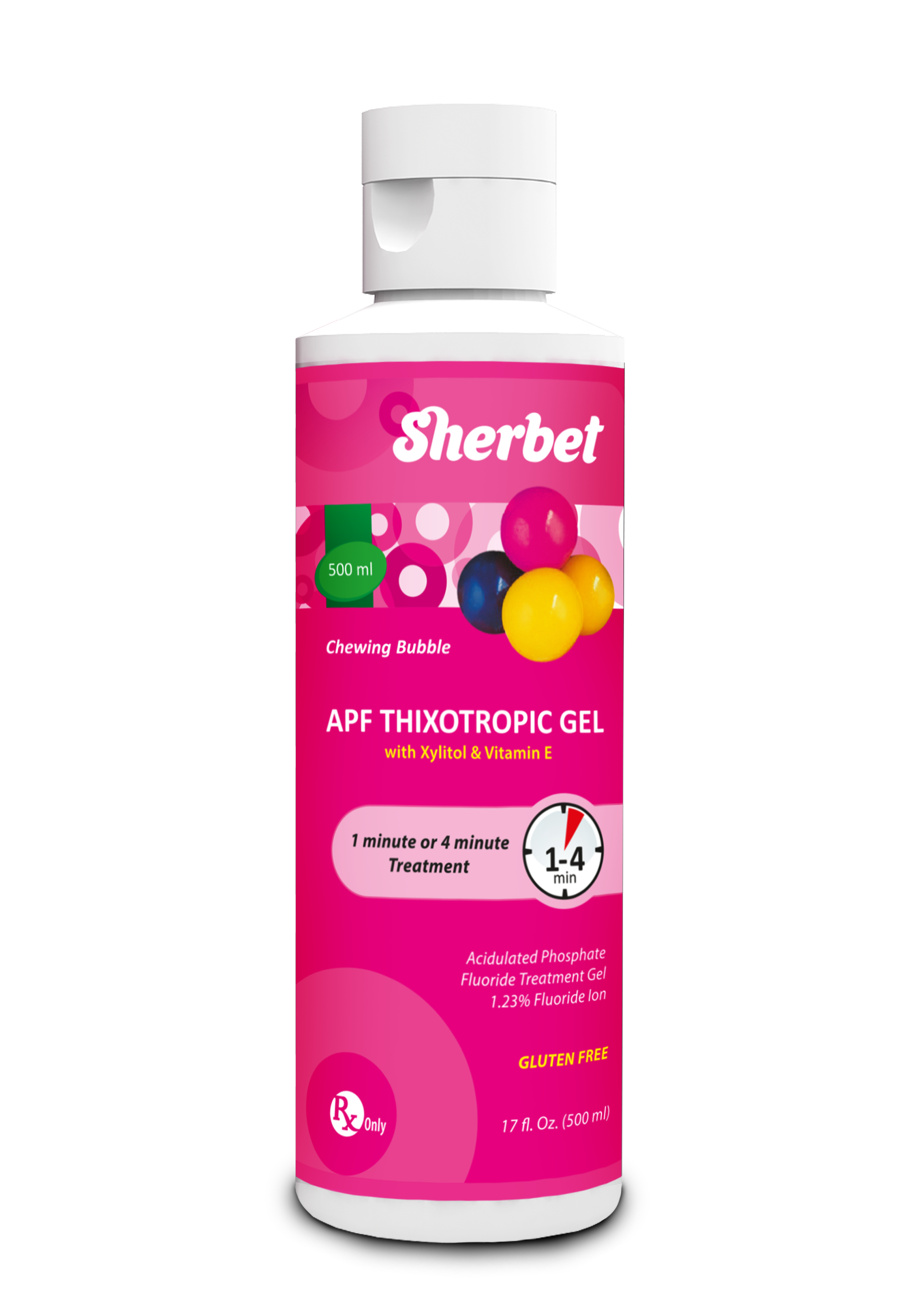 картинка Sherbet APF Gel, Flavor Chewing Bubble, 500 ml