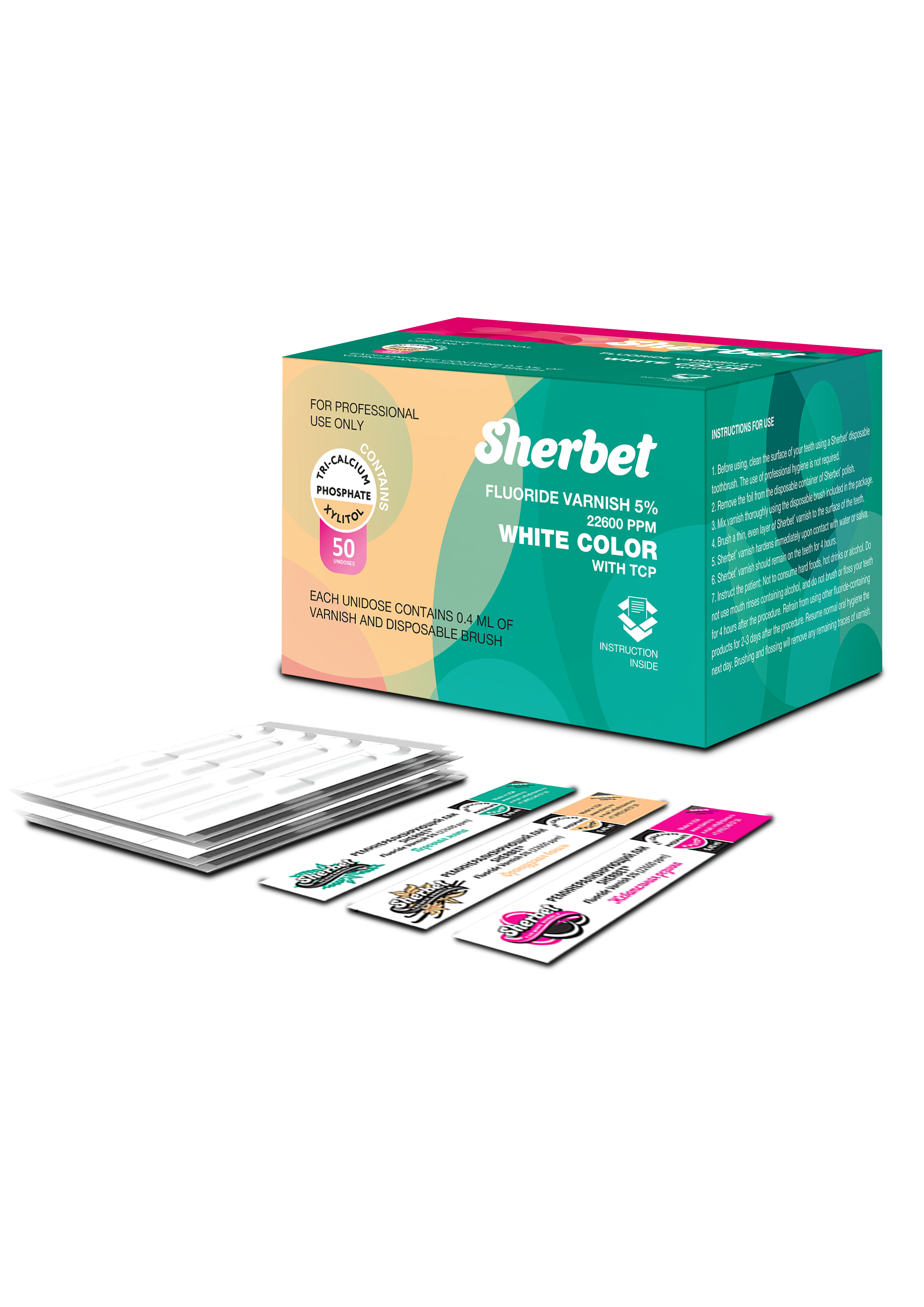 картинка Sherbet Varnish 5% Peppermint