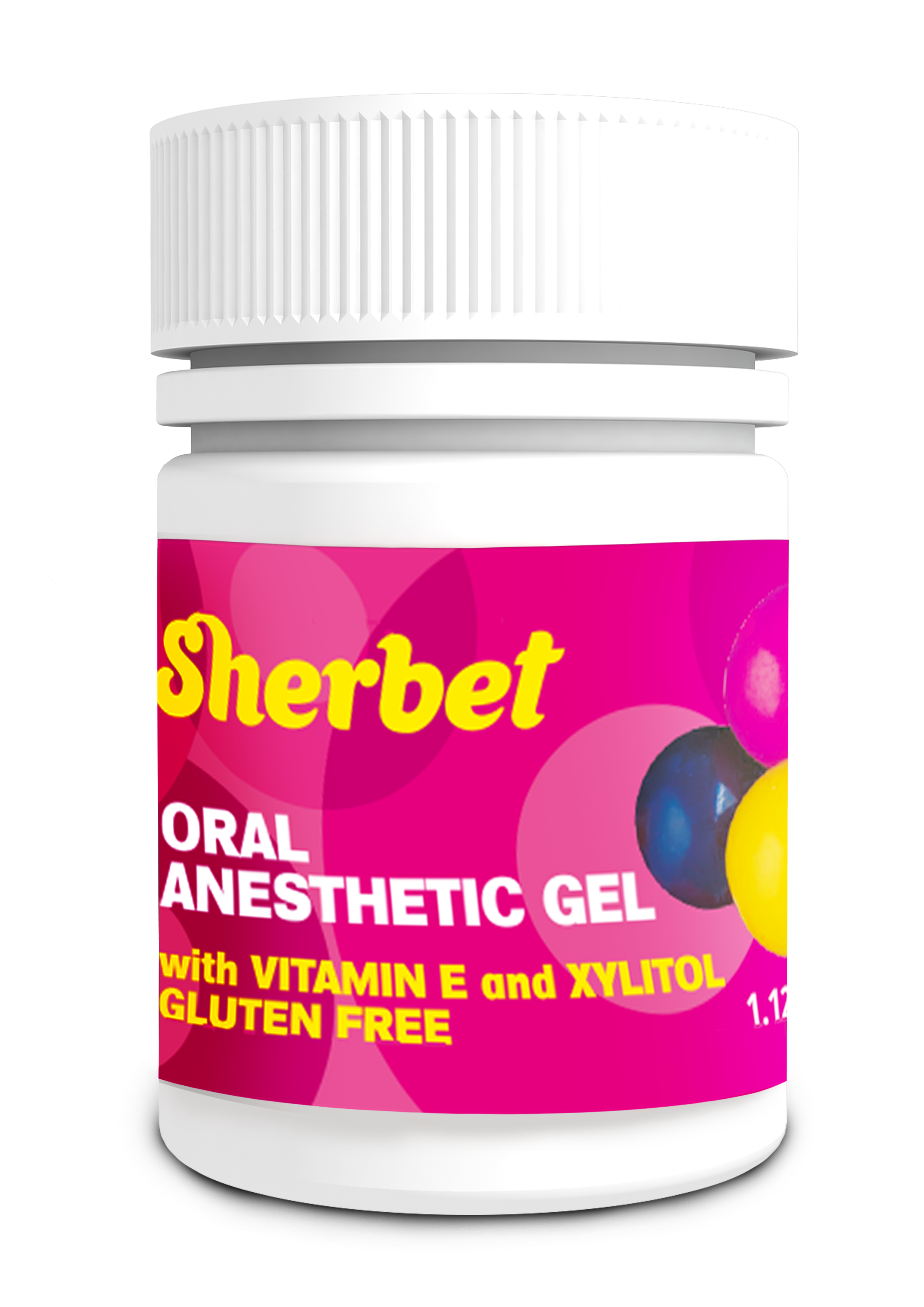 картинка Sherbet Gel based on benzocaine 20% Chewing Bubble