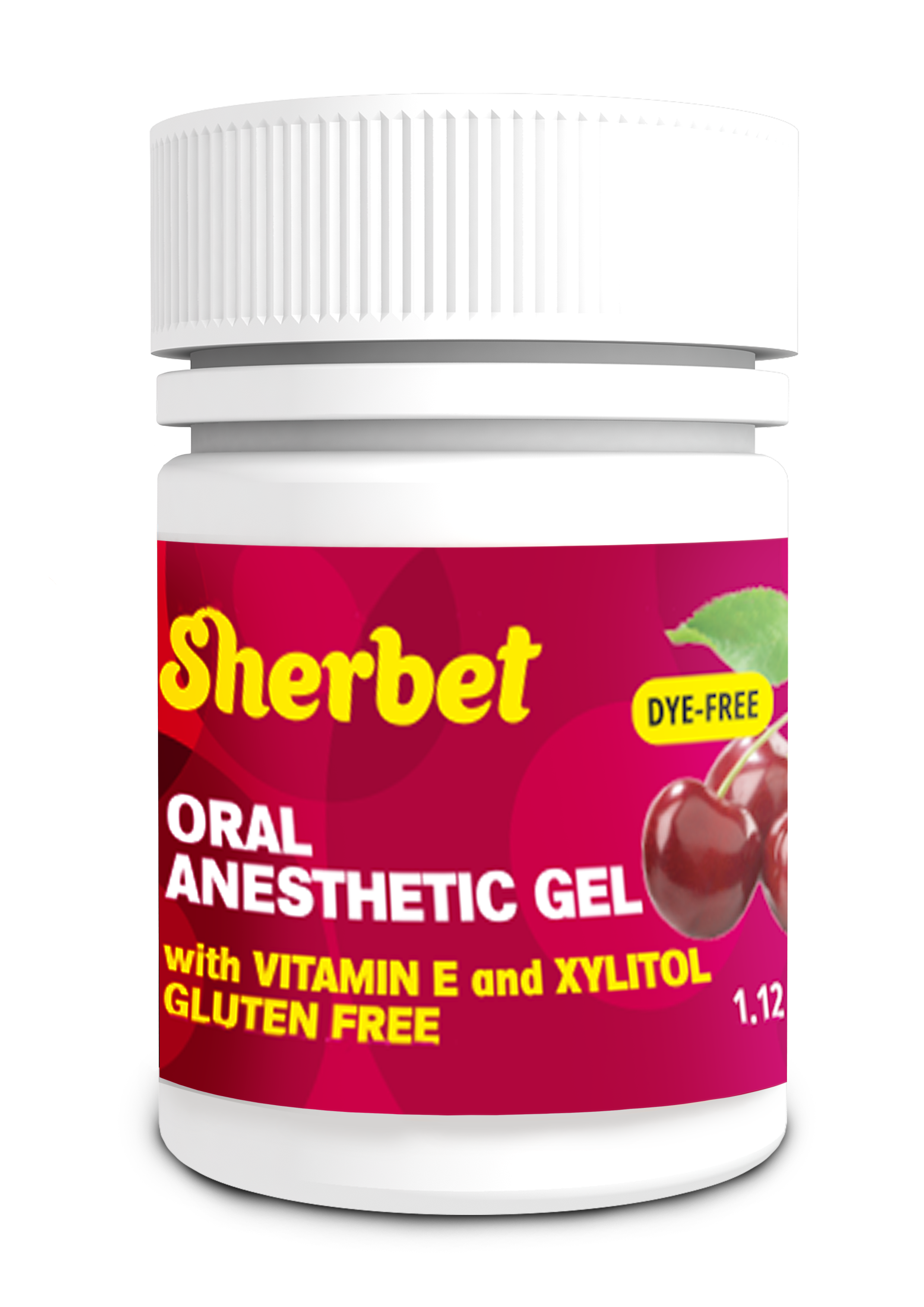 картинка Sherbet Gel based on benzocaine 20% Cherry Pie Dry Free