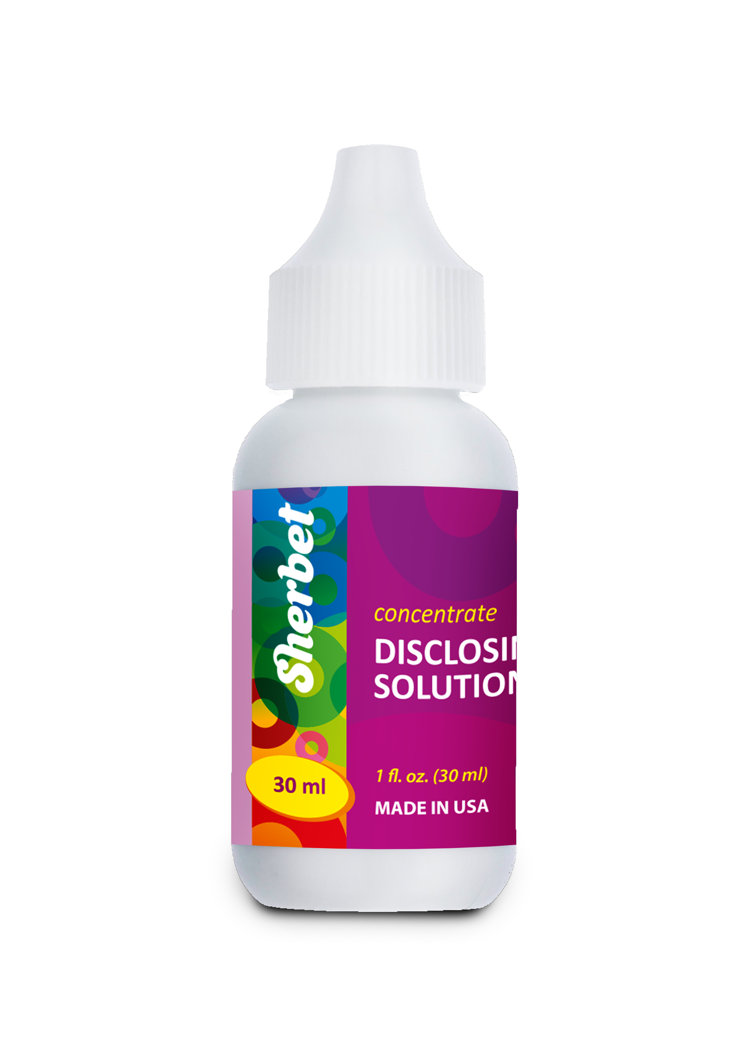 картинка Sherbet Disclosing Solution, Concentrate 30 ml