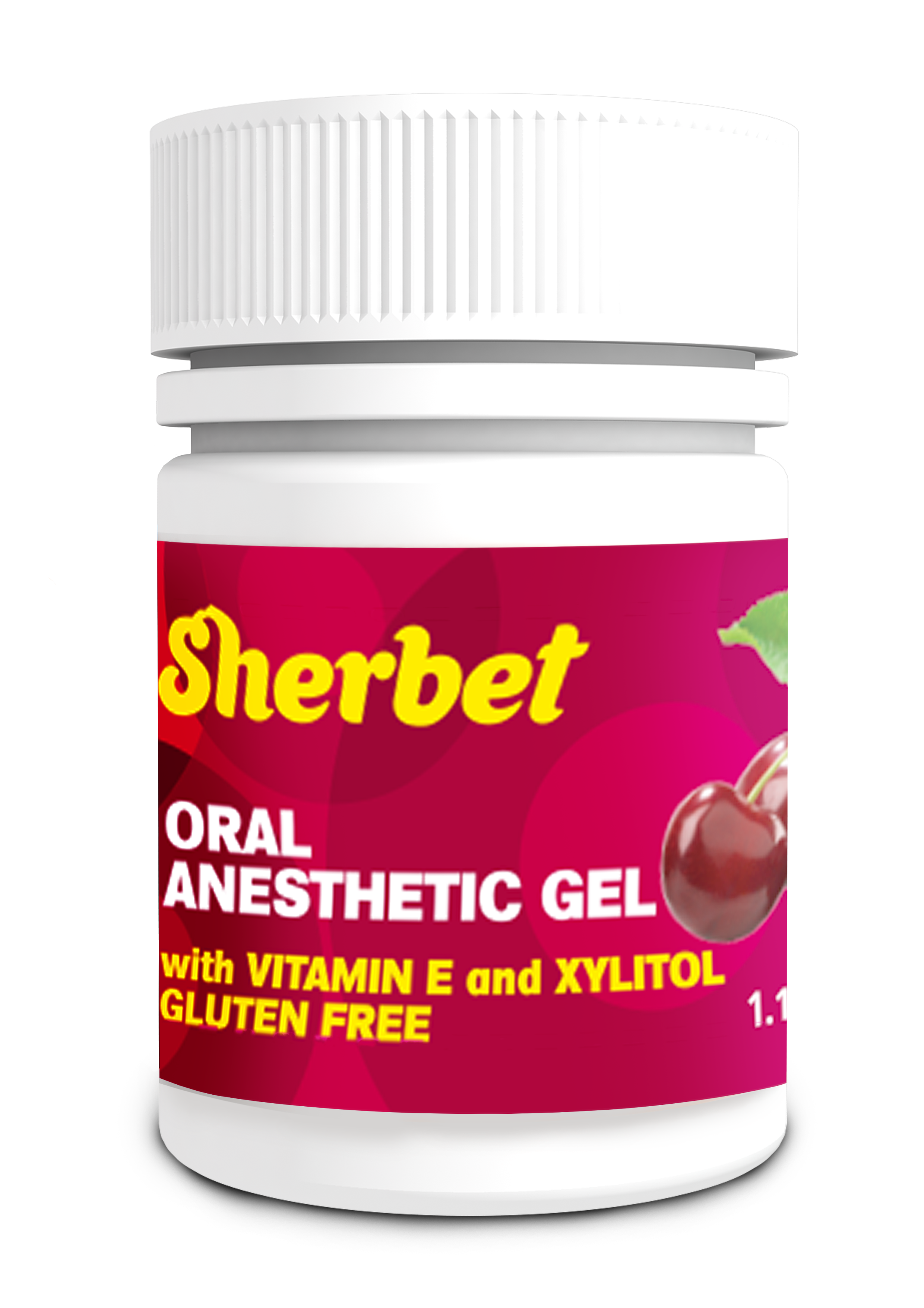 картинка Sherbet Gel based on benzocaine 20% Cherry Pie